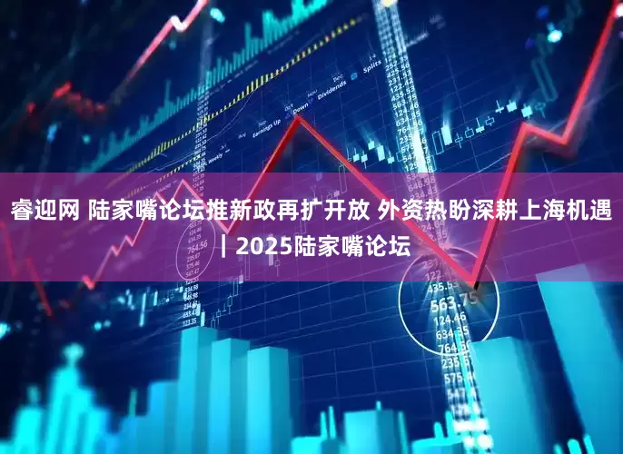 睿迎网 陆家嘴论坛推新政再扩开放 外资热盼深耕上海机遇｜2025陆家嘴论坛